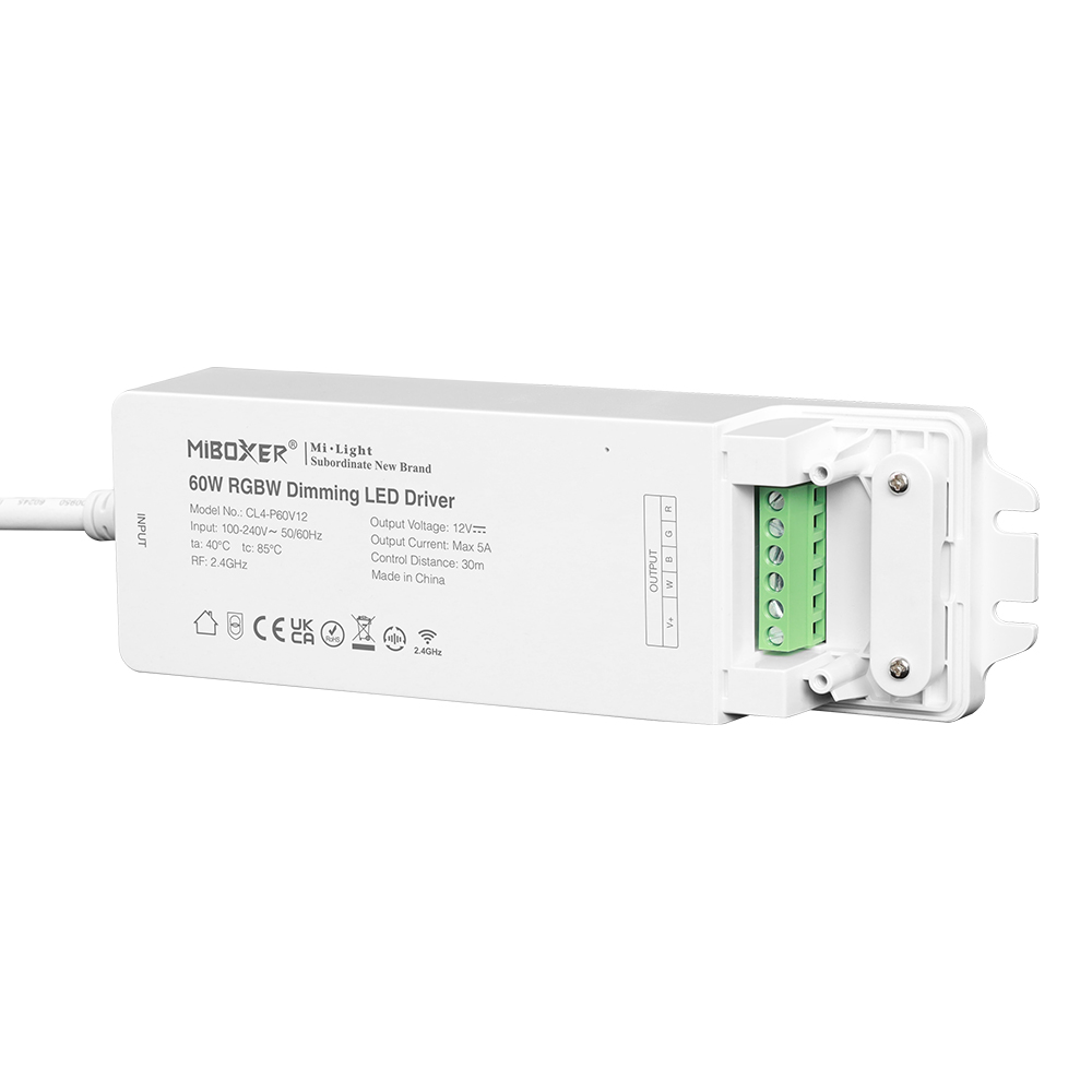 60W RGBW Dimming LED Driver (2.4G) CL4-P60V12