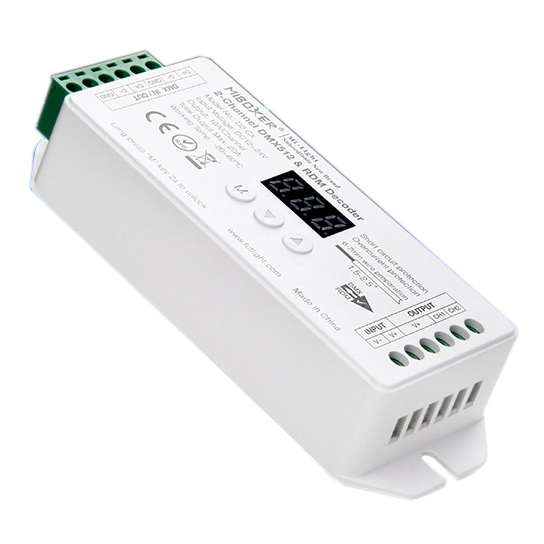 D2-CX 2-Channel Constant Voltage DMX512 & RDM Decoder