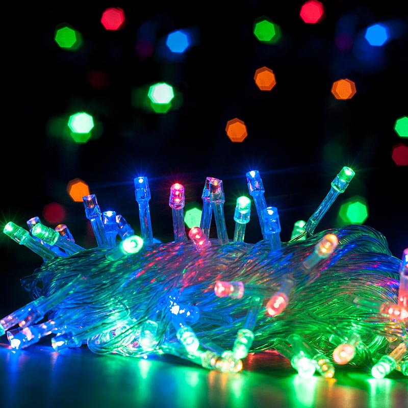 DC12V 33 Fuß wasserdichte LED-Weihnachtsfeiertags-Lichterkette für den Außenbereich