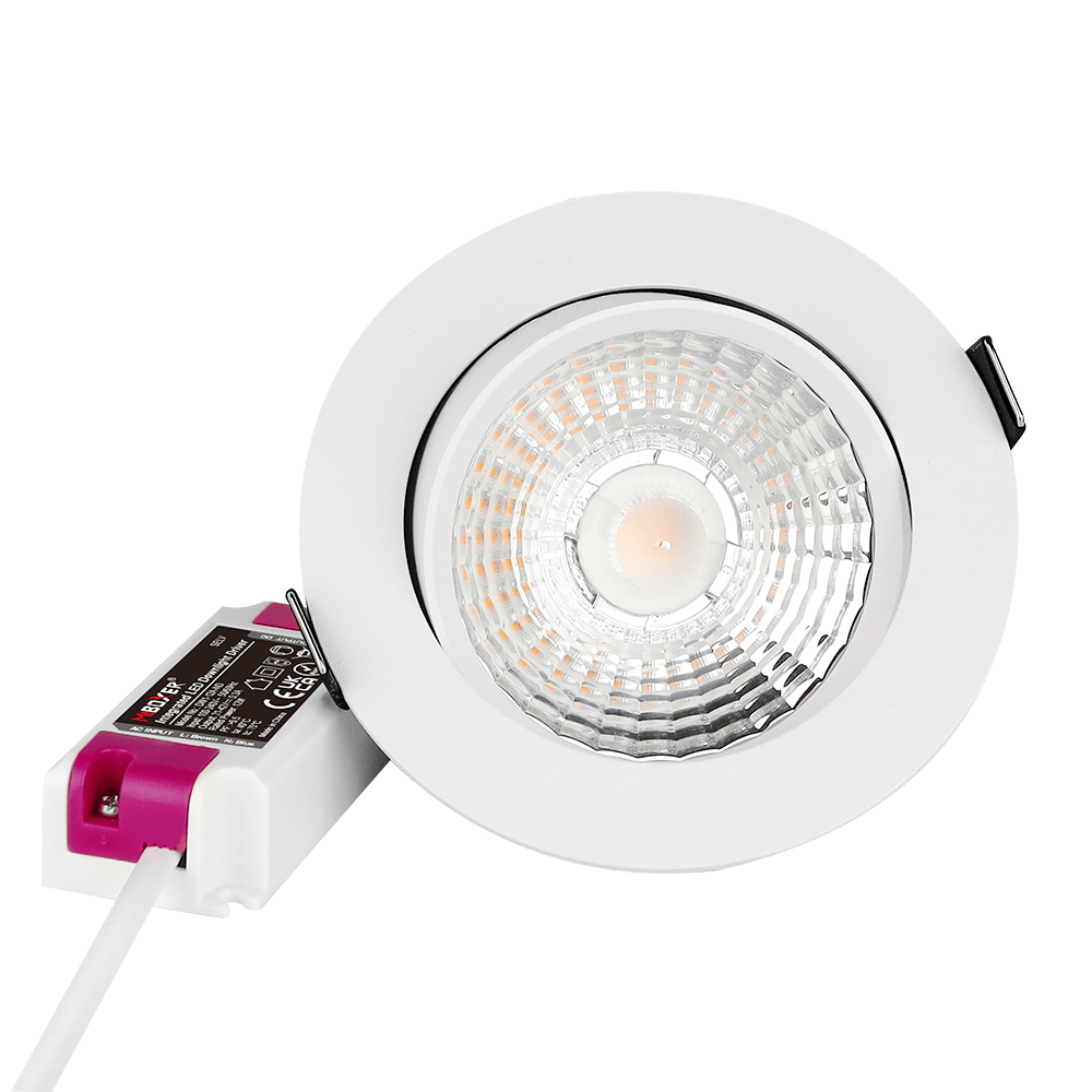 12W LED-Downlight (nicht dimmbar) DW1-12A-ND