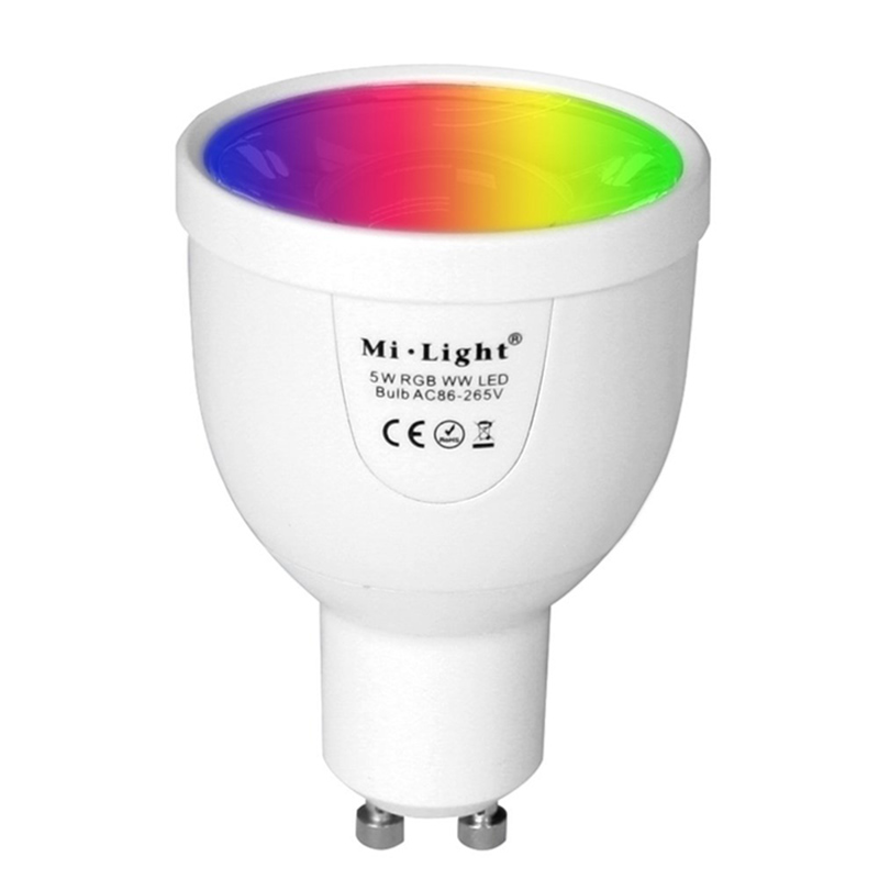 FUT018 5W GU10 RGBW LED reflektor