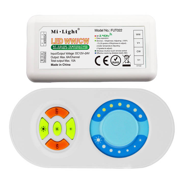 FUT022 2.4 GHz Dual-LED-Streifen-Controller FUT022 2.4 GHz Dual-LED-Streifen-Controller