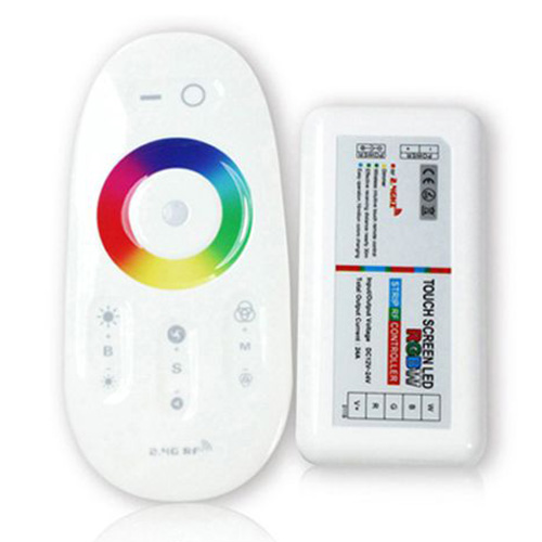 FUT027 2.4GHz dotykový RGBW LED páskový ovladač pro RGBW LED pásek světelnou sadu