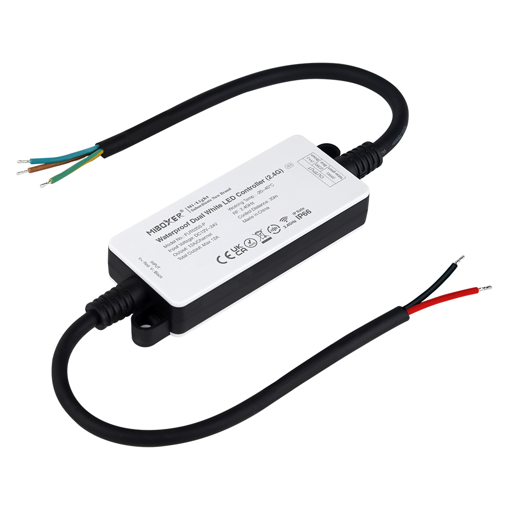 Waterproof Dual White LED Controller (2.4G) FUT035S-P Waterproof Dual White LED Controller (2.4G) FUT035S-P
