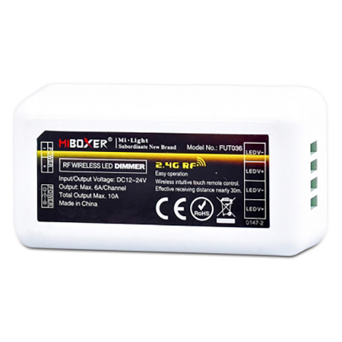 FUT036 2.4 GHz einfarbiger LED-Dimmer für flexibles LED-Streifenlicht-Set