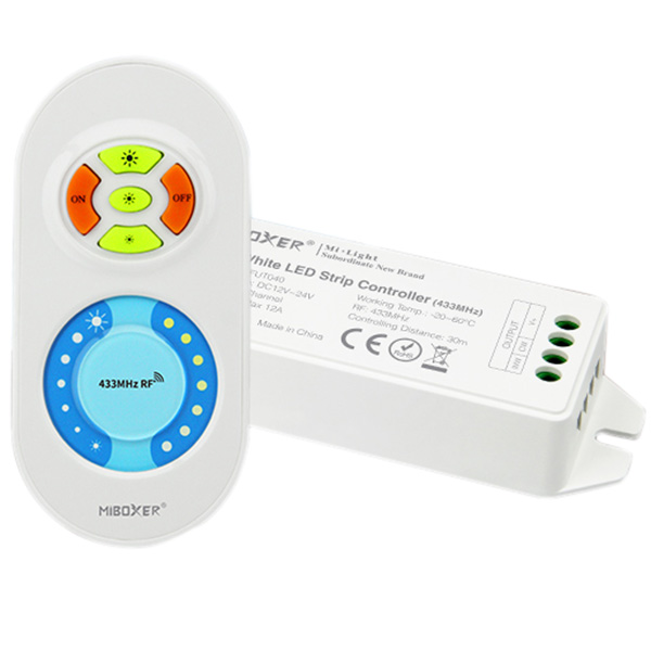 FUT040 Verbesserter 433-MHz-Dual-LED-Streifen-Controller
