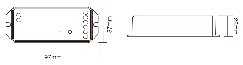 FUT043+ 3v1 RF LED ovladač