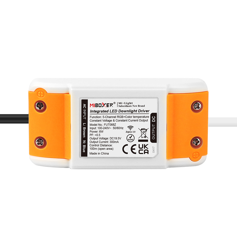 100-240V 6W RGB+CCT LED Downlight (Zigbee 3.0) 100-240V 6W RGB+CCT LED Downlight (Zigbee 3.0)