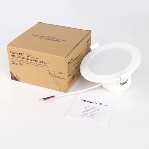 FUT074 4.5 Zoll RF RGBCCT Dimmbare LED-Einbau-Downlights FUT074 4.5 Zoll RF RGBCCT Dimmbare LED-Einbau-Downlights