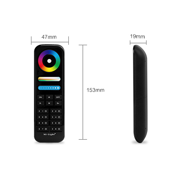 8zónový dálkový ovladač RGB+CCT FUT089-B 8zónový dálkový ovladač RGB+CCT FUT089-B