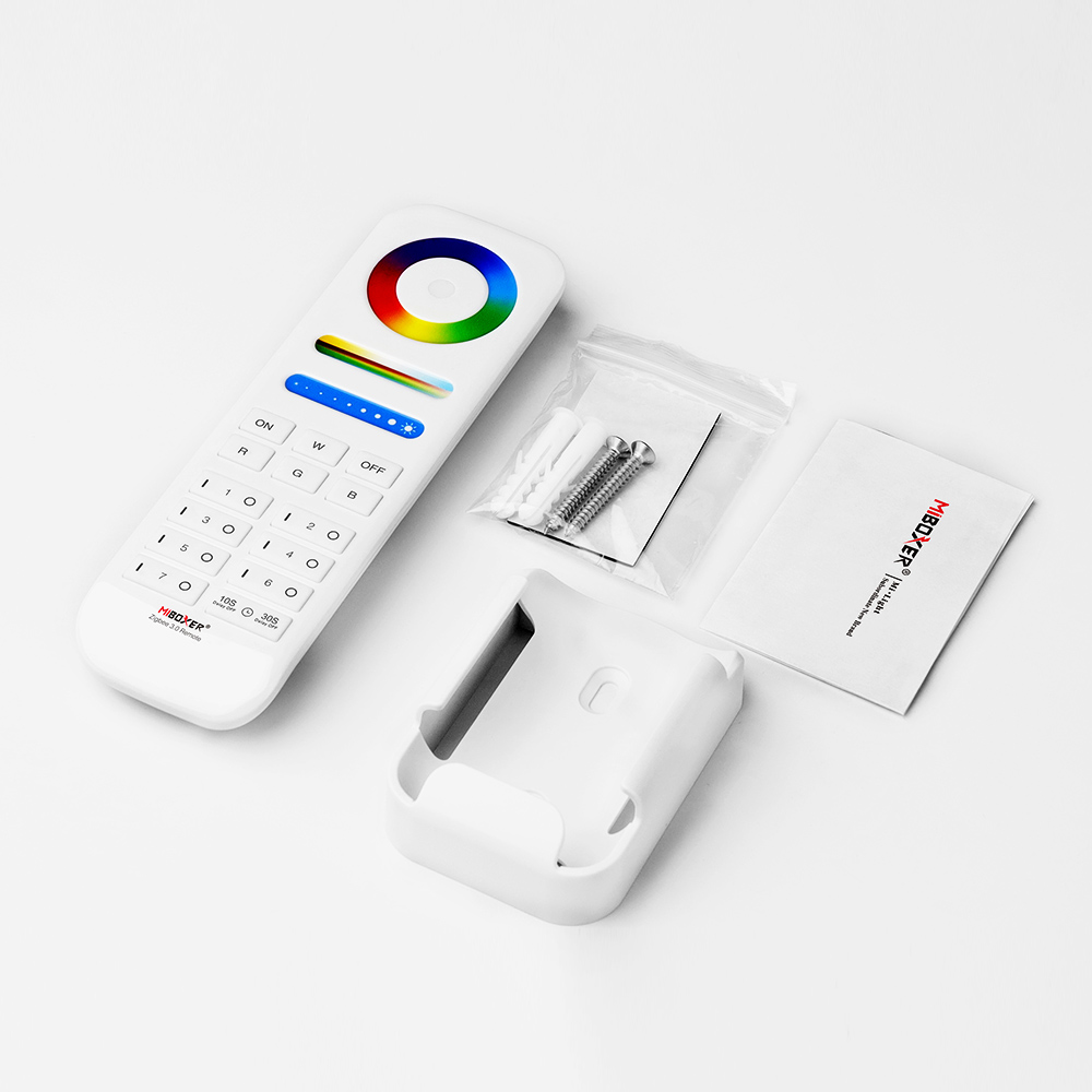Dálkové ovládání FUT089Z Zigbee 3.0 RGB+CCT – ovládání 7 zón Dálkové ovládání FUT089Z Zigbee 3.0 RGB+CCT – ovládání 7 zón