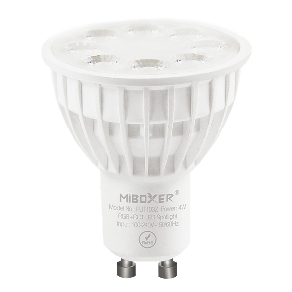 4W GU10 RGB+CCT LED-Strahler (Zigbee 3.0) FUT103Z 4W GU10 RGB+CCT LED-Strahler (Zigbee 3.0) FUT103Z