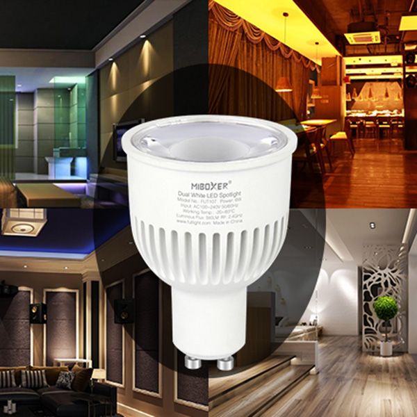 FUT107 6W GU10 Dual White LED Spotlight FUT107 6W GU10 Dual White LED Spotlight