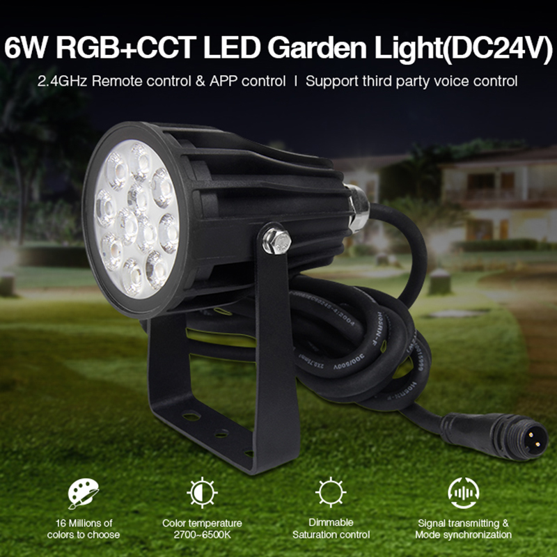 FUTC08 DC24V 6W RGB+CCT LED zahradní světlo FUTC08 DC24V 6W RGB+CCT LED zahradní světlo