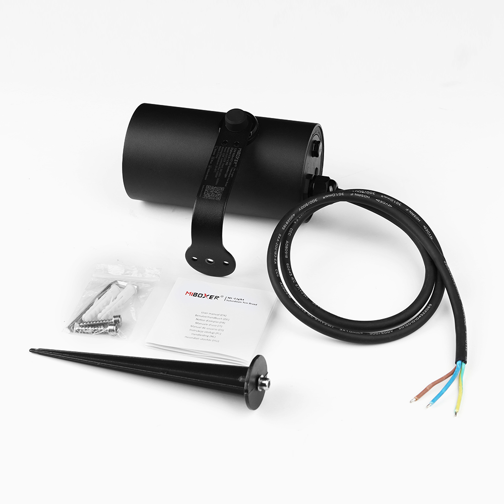 AC100-240V 2.4GHz RF 12W RGB+CCT LED Garden Light FUTC11, 60-Degree AC100-240V 2.4GHz RF 12W RGB+CCT LED Garden Light FUTC11, 60-Degree
