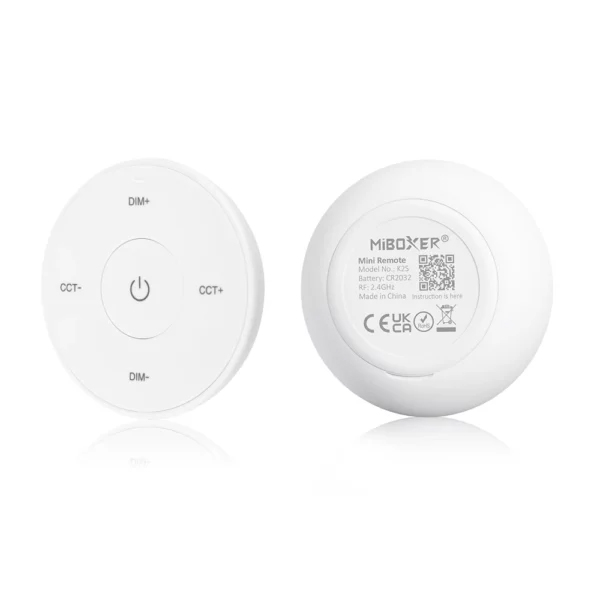 K2S Mini Magnetic CCT stmívatelné bezdrátové dálkové ovládání světla K2S Mini Magnetic CCT stmívatelné bezdrátové dálkové ovládání světla