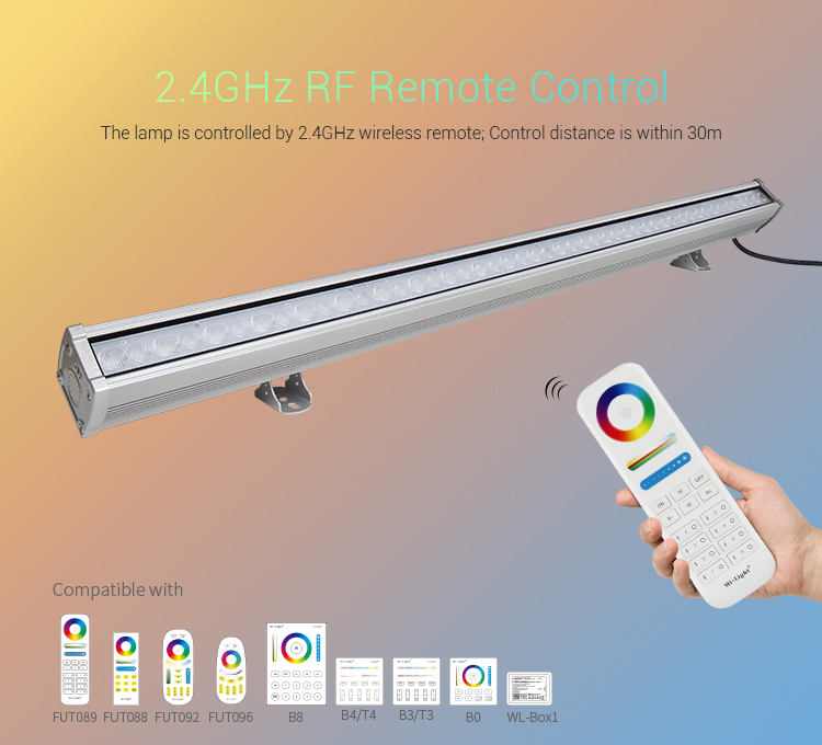 AC100~240V RGB+CCT LED Wall Washer Light RL2-48 [RL2-48]