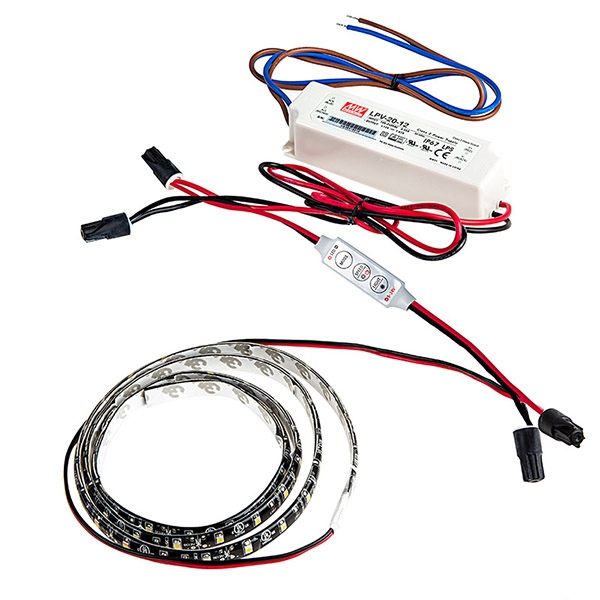 Originální jednobarevný LED mini stmívač DC 5~24V s dynamickými režimy Originální jednobarevný LED mini stmívač DC 5~24V s dynamickými režimy