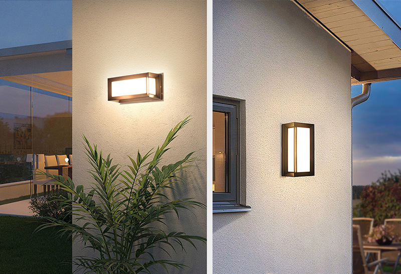 WA5-12S-ZR LED moderní venkovní nástěnná svítidla pro dům