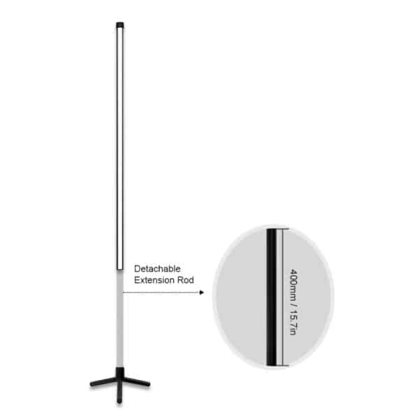 WL-FL5B 12 W WiFi und 2.4 G RGB+CCT LED-Stehleuchte
