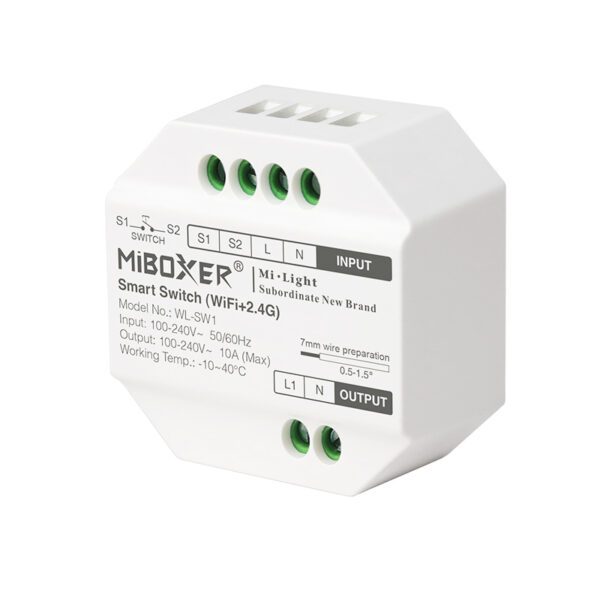 WL-SW1 WiFi+2.4G Push Smart Alexa Switch WL-SW1 WiFi+2.4G Push Smart Alexa Switch