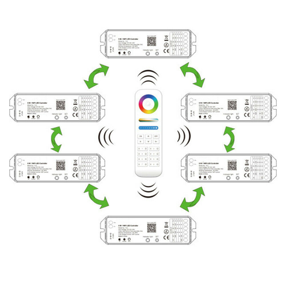 WiFi LED ovladač světla 5V1 WL5/YL5 WiFi LED ovladač světla 5V1 WL5/YL5