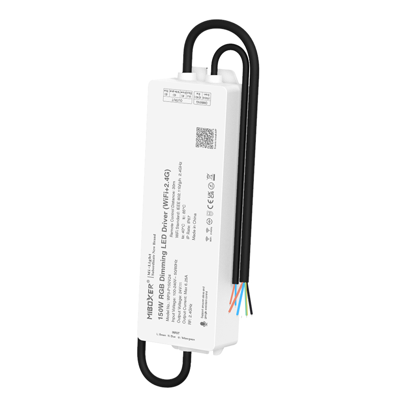150W RGB ovladač stmívání LED (WiFi+2.4G) WP3-P150V24