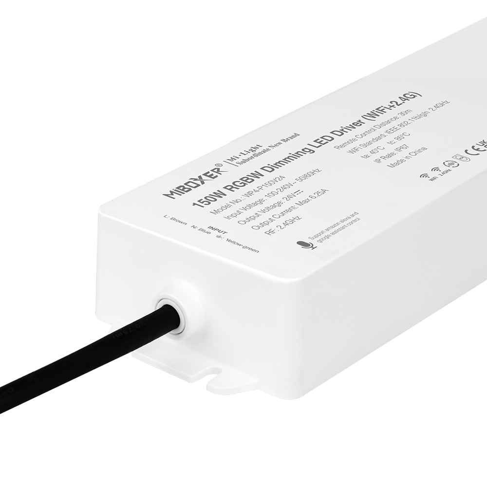 150 W RGBW-Dimm-LED-Treiber (WiFi+2.4 G) WP4-P150V24 150 W RGBW-Dimm-LED-Treiber (WiFi+2.4 G) WP4-P150V24
