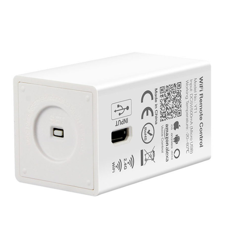 YT1 WiFi-Fernbedienung, Amazon Alexa-Sprachsteuerung, drahtlose WIFI-Steuerung, Smartphone-APP-Steuerung.