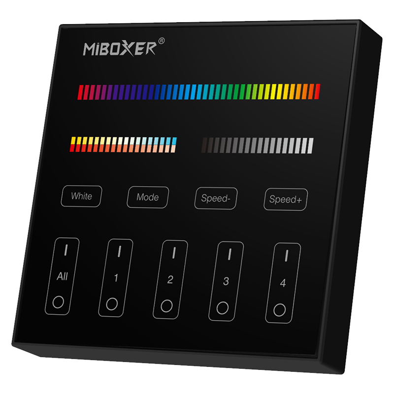 4-Zone Panel Remote (RGB+CCT) B4-B 4-Zone Panel Remote (RGB+CCT) B4-B