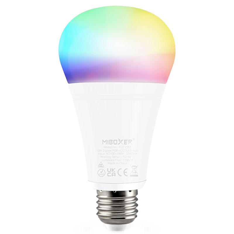 RGB+CCT LED Bulb (Zigbee 3.0) FUT105Z