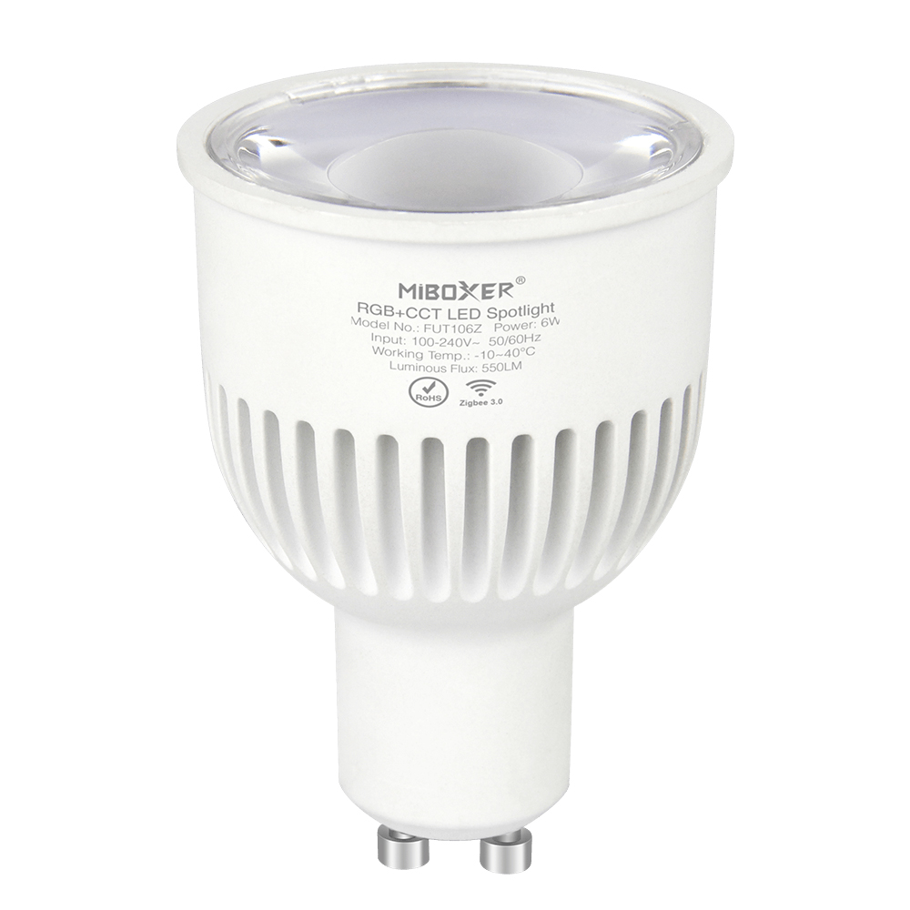 6W GU10 RGB+CCT LED Spotlight (Zigbee 3.0) FUT106Z