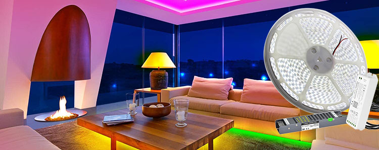 Mehrfarbige LED-Streifenlicht-Kits
