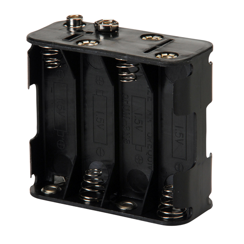 Přenosný 12V DC 8článkový bateriový napájecí adaptér pro LED páskové světlo