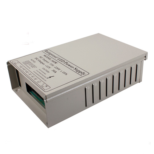 360W DC5/12/24V Regensicher schaltender geschlossener LED-Treibertransformator Netzteil Lüfterkühlung für LED-Beleuchtung