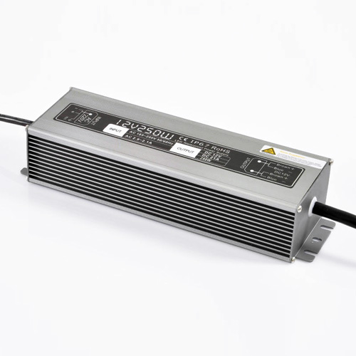 250W20.8A DC12V Konstantspannung Outdoor Wasserdicht IP67 Schalt-LED-Treiber-Transformator-Netzteil für LED-Lichtleisten
