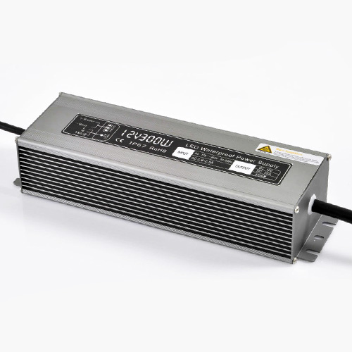 300W25A DC12V Konstantspannung Outdoor Wasserdicht IP67 Schalt-LED-Treiber-Transformator-Netzteil für LED-Lichtleisten