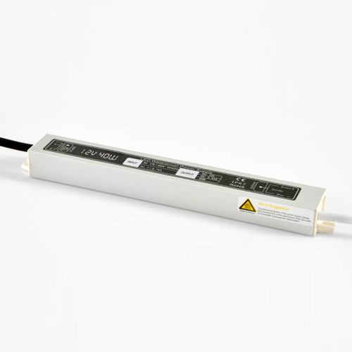 40W3.3A DC12V Konstantspannung Outdoor Wasserdicht IP67 Schalt-LED-Treiber-Transformator-Netzteil für LED-Lichtleisten
