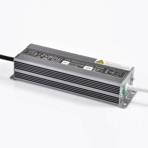 80W6.7A DC12V Konstantspannung Outdoor Wasserdicht IP67 Schalt-LED-Treiber-Transformator-Netzteil für LED-Lichtleisten