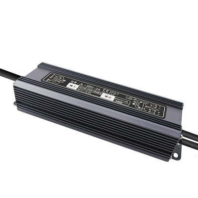 350W15A DC24V Ultra Slim Konstantspannung Outdoor Wasserdicht IP67 LED-Netzteil für LED-Lichtleisten