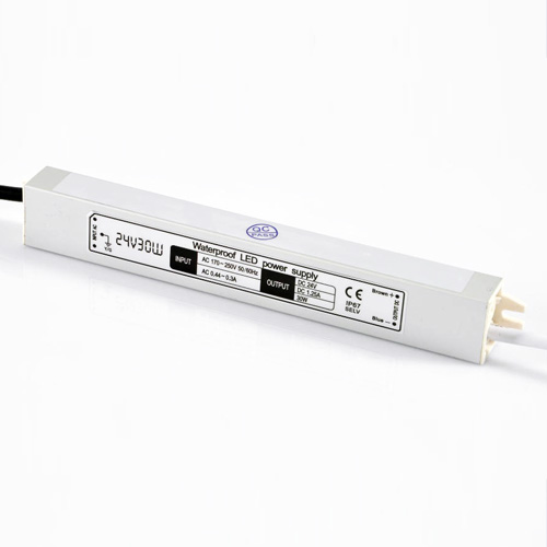30W1.25A DC24V konstantní napětí venkovní vodotěsný IP67 spínaný LED driver transformátor napájení pro LED světelné pásy 30W1.25A DC24V konstantní napětí venkovní vodotěsný IP67 spínaný LED driver transformátor napájení pro LED světelné pásy