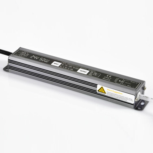 50W2.1A DC24V Konstantspannung Outdoor Wasserdicht IP67 Schalt-LED-Treiber-Transformator-Netzteil für LED-Lichtleisten