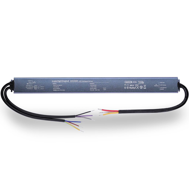 DALI-2 DT6/DT8 Dimmbares, wasserdichtes IP67-LED-Netzteil DALI-2 DT6/DT8 Dimmbares, wasserdichtes IP67-LED-Netzteil