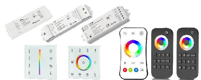 RF RGB+CCT control system