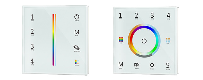 RF RGB+CCT Panel Remote Control