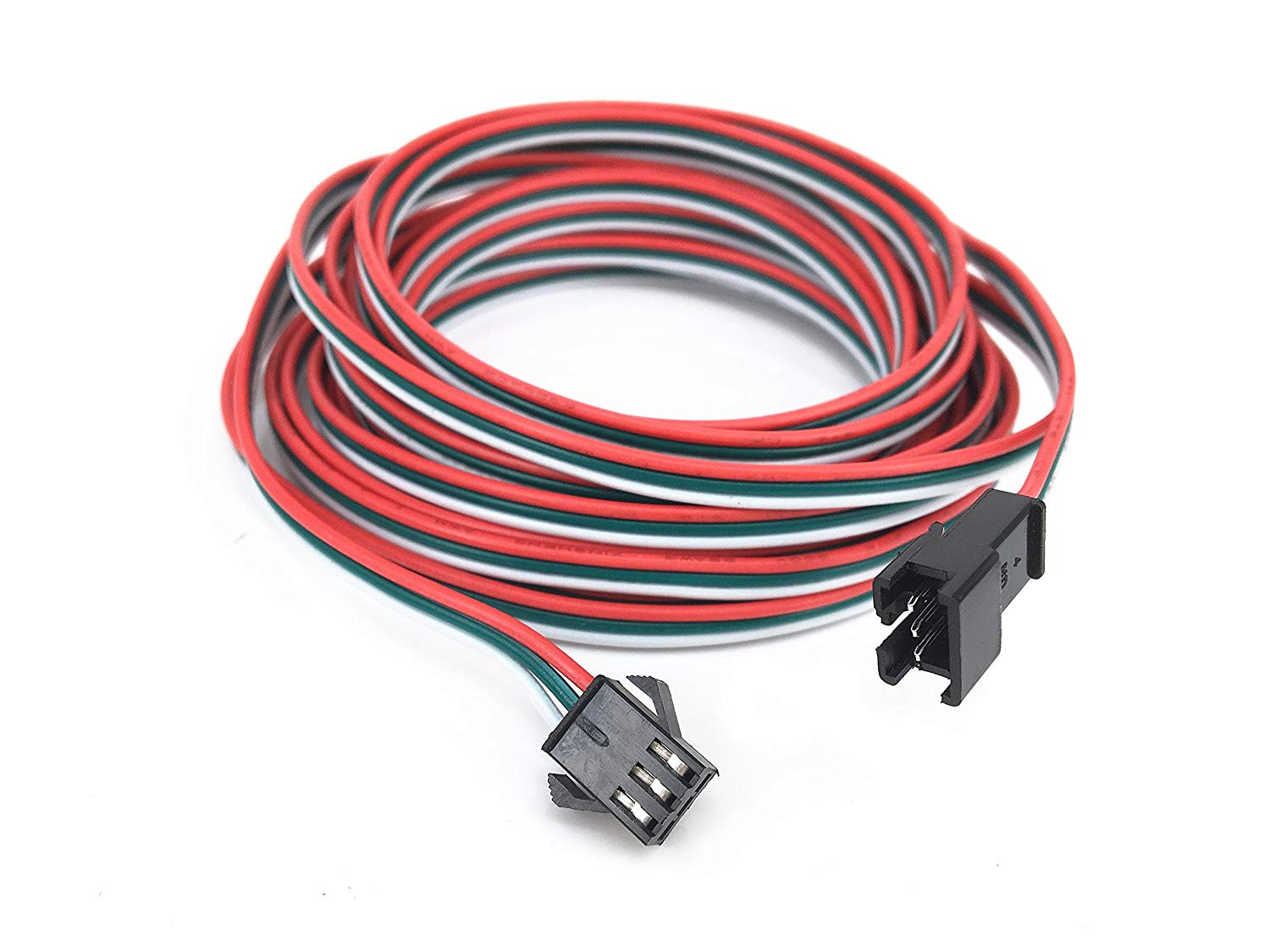 LED 3PIN JST 0.5 m, 1 m, 2 m, 5 m Terminal-Verlängerungskabel Stecker auf Buchse für DC5V 12V Einzelsignal WS2811/UCS1903/TM1812/SK6812 Vollfarb-Digital-LED-Streifenlichter