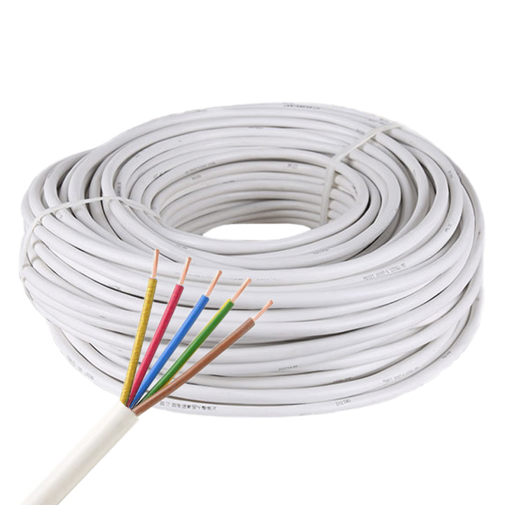 5kolíkový 20/18AWG RGBW bílý vodotěsný napájecí kabel 3.28 ft/1 m 5kolíkový 20/18AWG RGBW bílý vodotěsný napájecí kabel 3.28 ft/1 m
