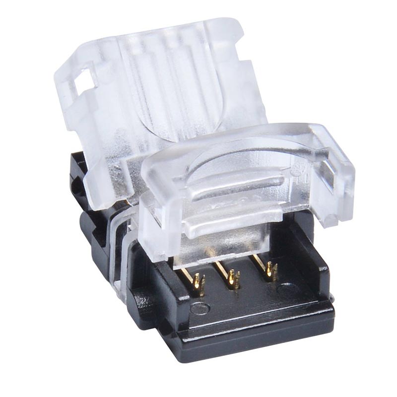 Konektor LED pásku 3 kolíkový 10mm vodotěsný IP65 a IP54 pro stmívatelné, dvoubarevné, WS2812, WS2811 digitální páskové světlo, pouze konektor, bez prodlužovacího kabelu, pásek LED na pásek LED Konektor LED pásku 3 kolíkový 10mm vodotěsný IP65 a IP54 pro stmívatelné, dvoubarevné, WS2812, WS2811 digitální páskové světlo, pouze konektor, bez prodlužovacího kabelu, pásek LED na pásek LED