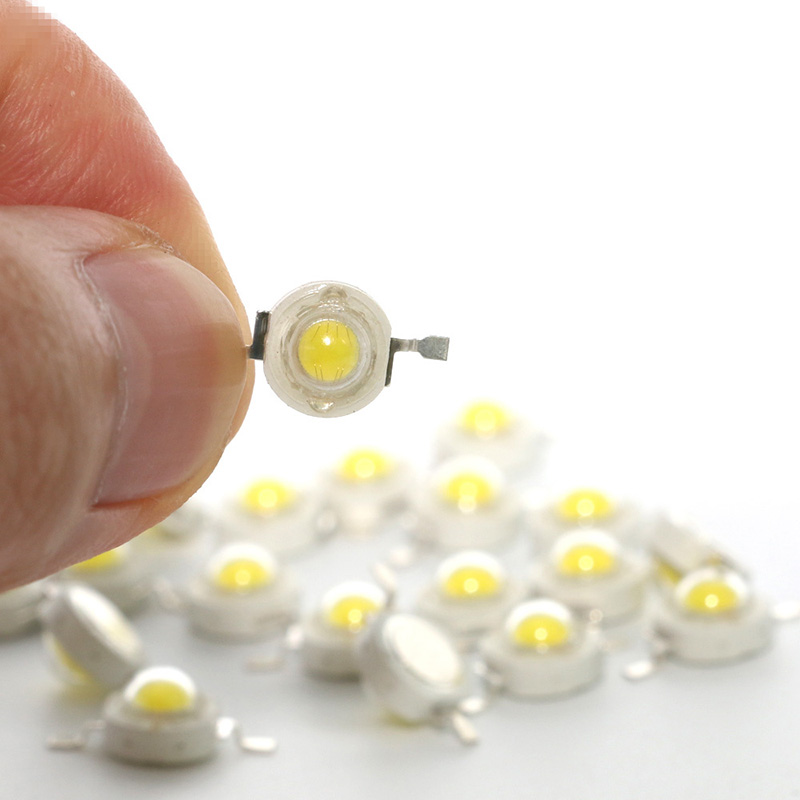 DC3.2-3.6V COB SMD LED čip, 10ks 1W/3W/5W Teplá bílá LED dioda SMD Patch