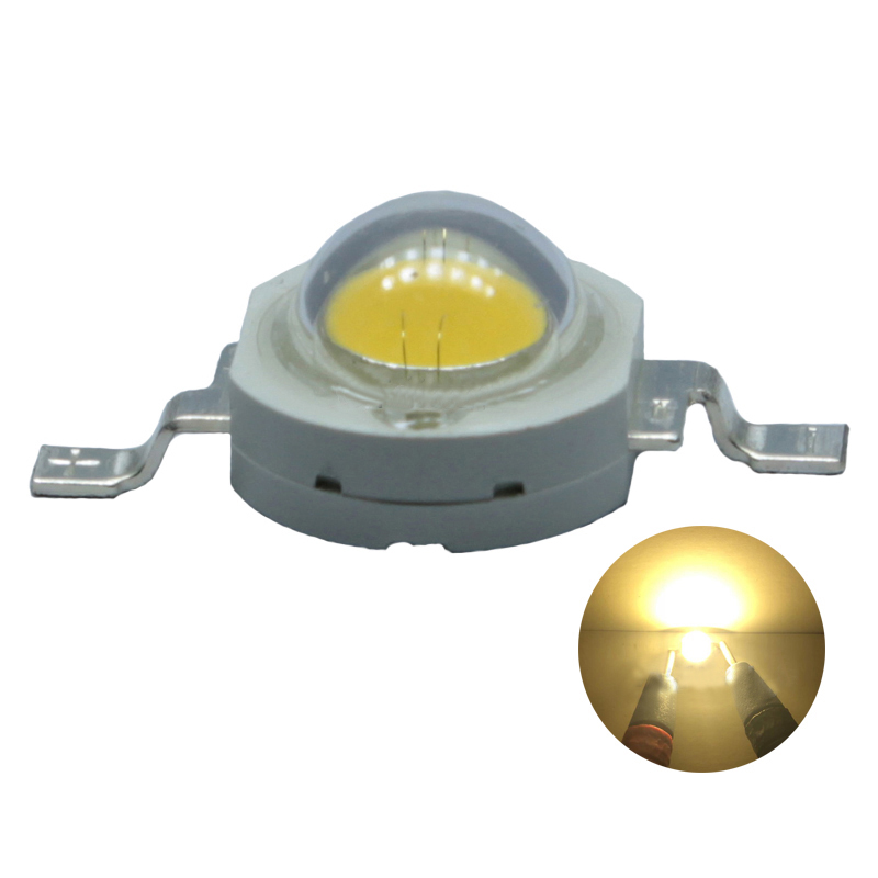 10-1000Pcs LED COB Lamp Chip 1W 3W 3.2-3.6V Input 100-220LM Mini LED Bulb Diode 